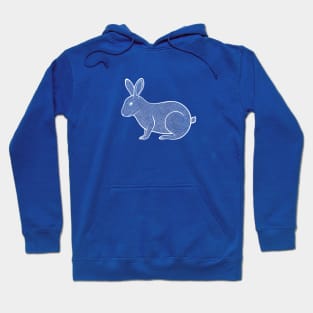 Rabbit - detailed cute animal drawing Hoodie